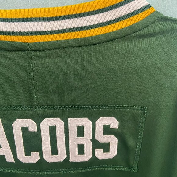Nike Green Bay Packers Josh Jacobs #8 Jersey Green - Picture 2 of 10